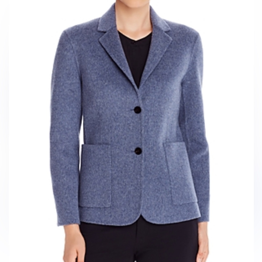 Theory Classic Blue Suit Jacket Size 8